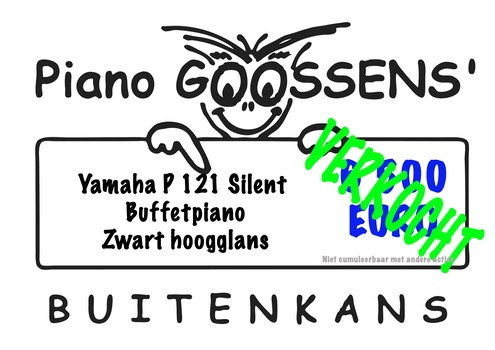 Yamaha P 121 silent verkocht